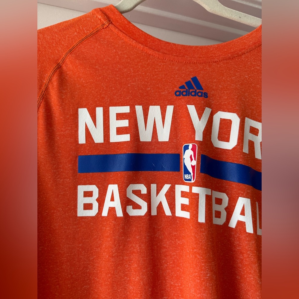 Adidas New York Basketball men’s long sleeve t shirt - Picture 2 of 4
